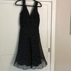 Black Silk dress from White House Black Market